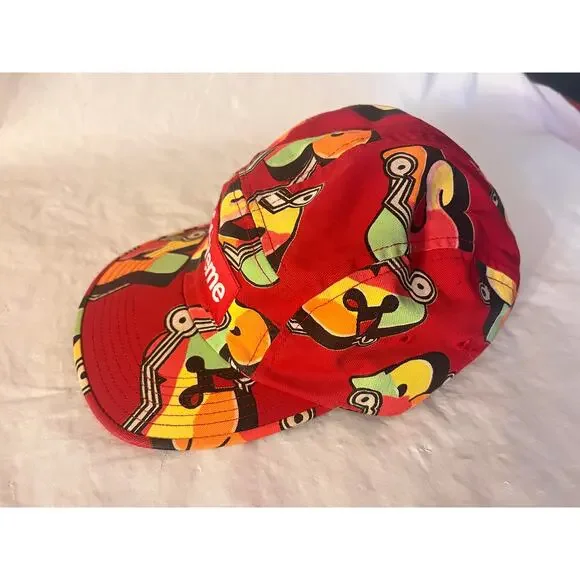 Supreme FW16 Blade Whole Car Camp Cap Hat Red - Picture 3 of 9